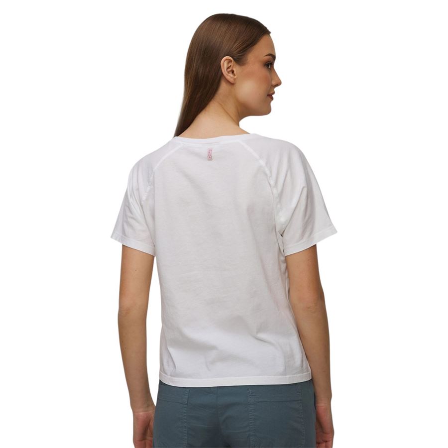 T-shirt maniche corte in cotone organico da donna Deha | D2246310001